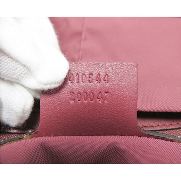 Gucci Floral Backpack - Pink and Brown - Picture 16 of 16